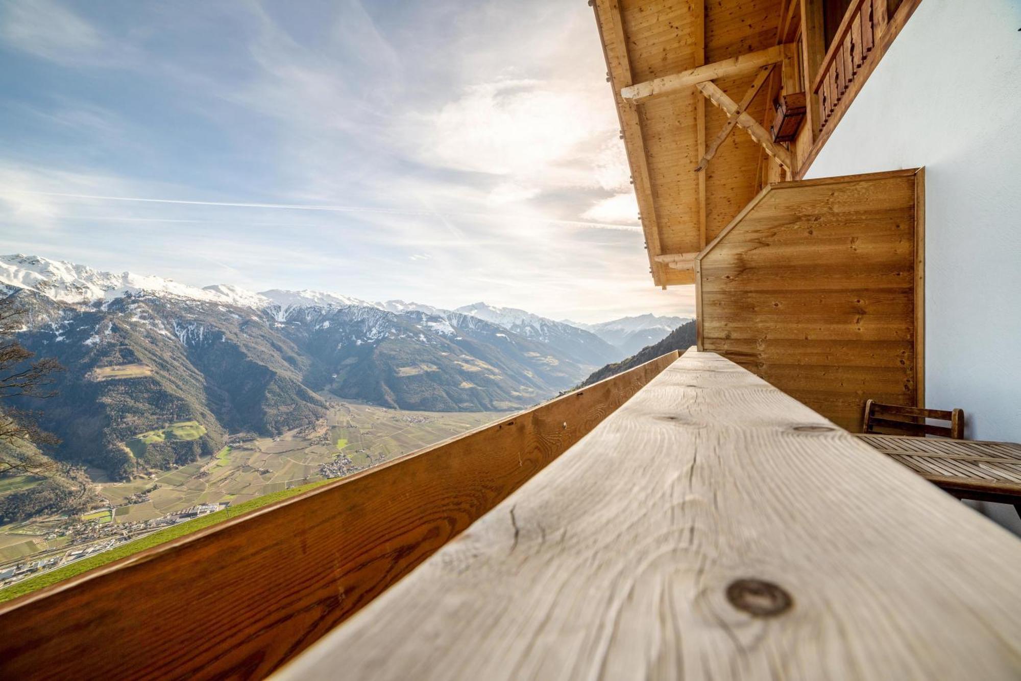 Schnatzhof Apartment Morgensonne Naturns Exterior foto